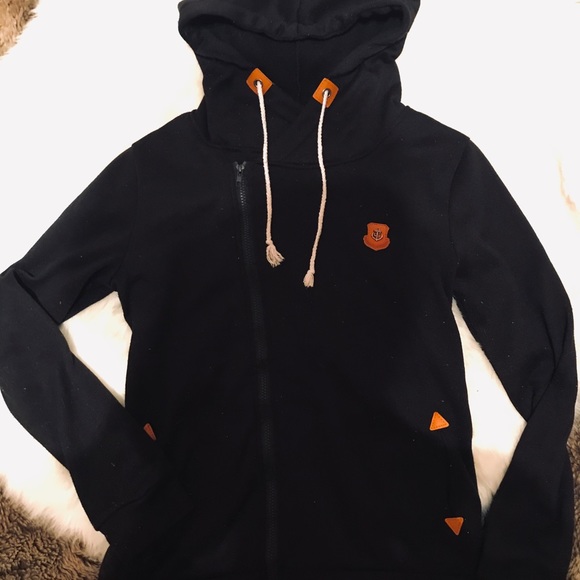 Black Princeton hoodie - Picture 2 of 2